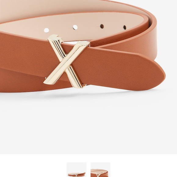 Solid X Buckle Belt - Picture 2 of 4